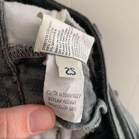 Hudson Low Rise Skinny Jeans in Smoke - Picture 7 of 10